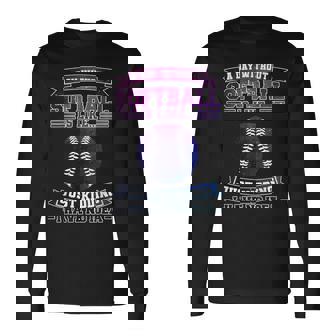 Ein Tag Ohne ソフトボール Ist Wie ソフトボール 長袖Tシャツ - Kawaiitshirt