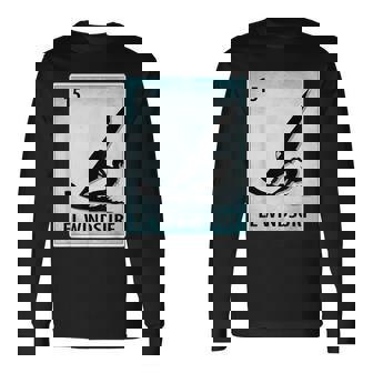 El Windsurf メキシカンウインドサーフィンカード 長袖Tシャツ - Kawaiitshirt
