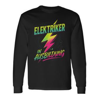 Elektriker In Ausbildung Elektriker Ausbildung Langarmshirts - Seseable