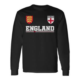 England English London British United Kingdom Uk Long Sleeve T-Shirt | Mazezy