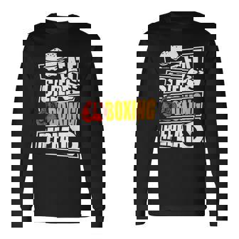 Entrenador Jugador De Boxeo Camiseta de manga larga - Regaloses