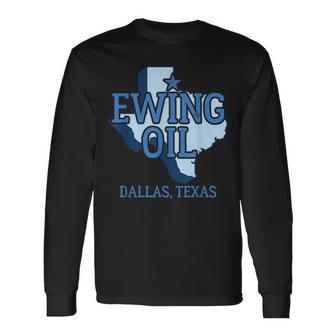 Ewing Oil Long Sleeve T-Shirt - Thegiftio UK