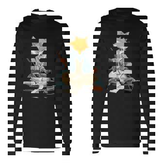 Excellent Costume De Renard Pour Les Amateurs De Kitsune Japonais T-shirt à manches longues - Cadeauxyz