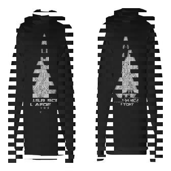 F-14 トムキャット 戦闘機 ジェットミリタリー パイロット 退役軍人 アメリカ空軍 長袖Tシャツ - Kawaiitshirt