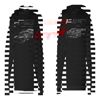 F80 イタリア ハイパー カー スー 長袖Tシャツ - Kawaiitshirt