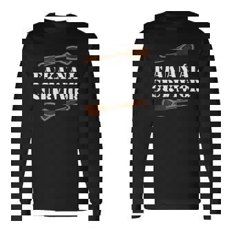 Fakanal Survivor Hungarian Wooden Spoon Heritage Long Sleeve T-Shirt - Monsterry