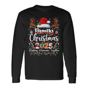 Family Christmas 2025 Matching Squad Santa Elf Xmas Long Sleeve T-Shirt - Thegiftio UK