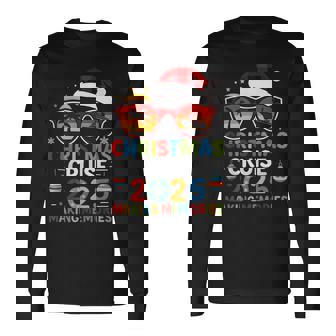 Family Christmas Cruise 2025 Festive Family Cruise Vacation Long Sleeve T-Shirt - Thegiftio