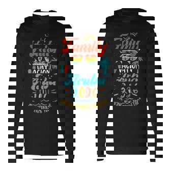 Family Vacation 2026 Aruba Matching Summer Vacation Long Sleeve T-Shirt | Mazezy