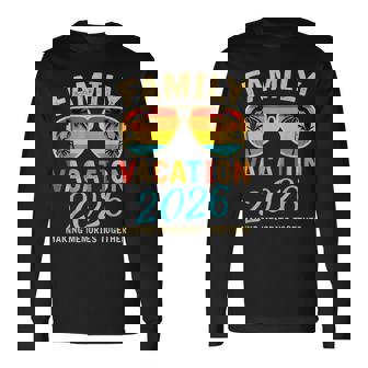 Family Vacation 2026 Beach Matching Summer Vacation 2026 Long Sleeve T-Shirt | Mazezy