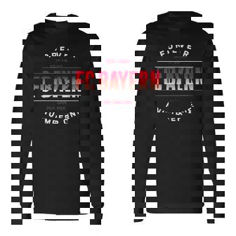 Fcバイエルン・ミュンヘン フォーエバー ナンバーワン 長袖Tシャツ - Kawaiitshirt