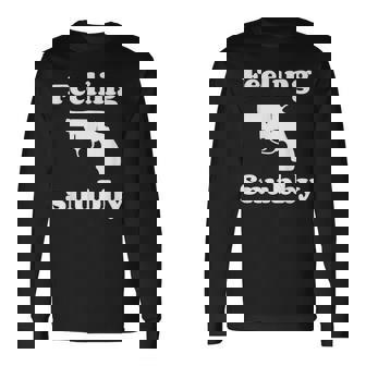 Feelingnubby Revolver Pistol スナブノーズ スナブノーズ 長袖Tシャツ - Kawaiitshirt