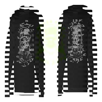 Never Felt More Alive Frankenstein Halloween Long Sleeve T-Shirt | Mazezy