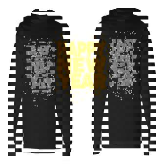 Fête Du Nouvel An Happy New Year Bonne Année T-shirt à manches longues - Cadeauxyz