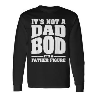 Figura Divertida Para El Día Del Padre Regalo Para El Día Del Padre Texto En Inglés Camiseta de manga larga - Regaloses