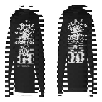 Final Set Senior Dad 2026 Volleyball Proud Father Long Sleeve T-Shirt | Mazezy