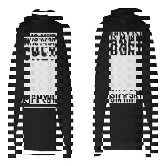 This Is My First Concert Sign My Music Event Long Sleeve T-Shirt - Thegiftio