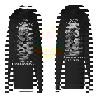 Flandrau State Park Minnesota Hiking Trail Adventure Bear Long Sleeve T-Shirt | Mazezy