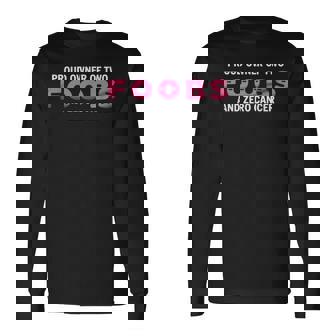 Foobs Owner Zero Cancer Mastectomy Breast Cancer Survivor Long Sleeve T-Shirt | Mazezy