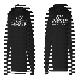 For Awareness Andupport Hiv Positive 長袖Tシャツ - Kawaiitshirt