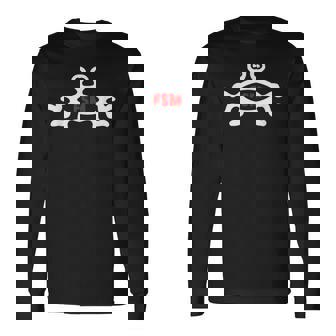 Fsm フライングスパゲッティモンスター 長袖Tシャツ - Kawaiitshirt