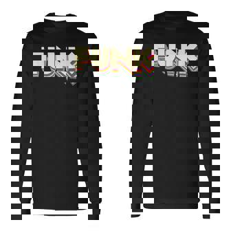 Funk ファンク、ソウル、ジャズ&ヒップホップミュージック ファン向け 長袖Tシャツ - Kawaiitshirt