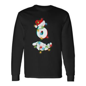 67 Six Seven Meme Couple Matching Christmas Costume Long Sleeve T-Shirt - Thegiftio UK