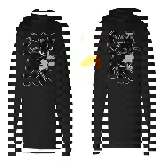 Black Cats Against Trump Anti Trump Long Sleeve T-Shirt | Seseable CA