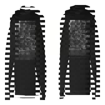 Cat Gang Memetreet 皮肉な猫ギャングスター 長袖Tシャツ - Kawaiitshirt