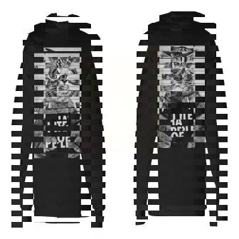 Cats Picture I Hate Peopleaying 長袖Tシャツ - Kawaiitshirt