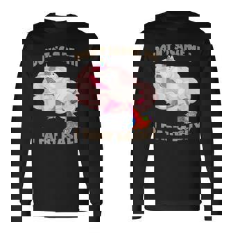 Don’T Scare Me I Fart Easily Unicorn Humor Fart Long Sleeve T-Shirt | Seseable FR