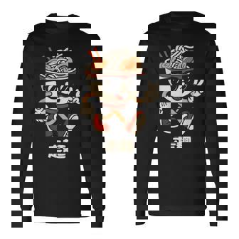 Ramen Anime Streetwear Kawaii Japanese Long Sleeve T-Shirt - Thegiftio