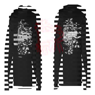 Sport Cheer Dad Loud Proud Maroon Coach Father's Day Long Sleeve T-Shirt | Seseable FR