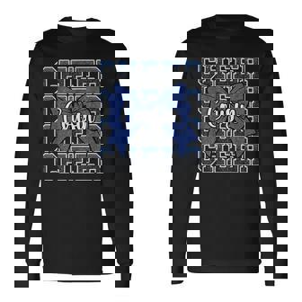 Sport Loud Proud Cousins Cheer Cousin Team Blue Long Sleeve T-Shirt - Monsterry