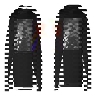 Trump And Biden Smoking Long Sleeve T-Shirt - Thegiftio