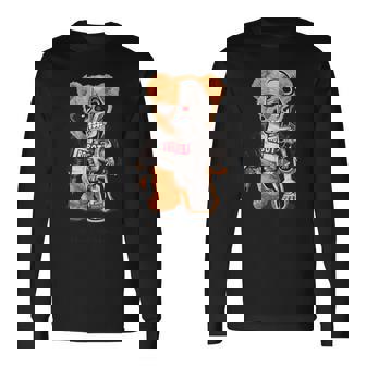 Future Is Now テディベアロボット 長袖Tシャツ - Kawaiitshirt