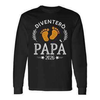 Futuro Padre Annuncio Diventerò Papa 2026 Maglietta a maniche lunghe - Novitaregali
