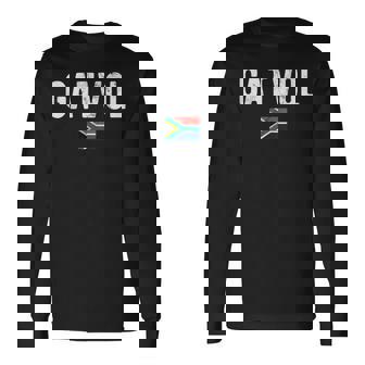 Gatvol Voetsek 2025 South Africa Flag Tank Top Long Sleeve T-Shirt | Mazezy