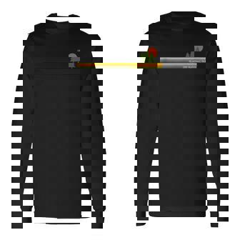 Glacier National Park Pine Trees Sun Tank Top Long Sleeve T-Shirt | Mazezy