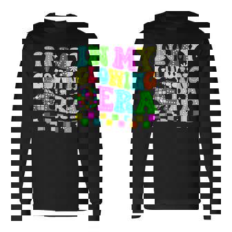 In My Glowing Era Retro Colorful Quote Group Team Tie Dye Long Sleeve T-Shirt - Monsterry