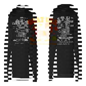 Goat USA Thankful For Being The Goat Thanksgiving Long Sleeve T-Shirt - Monsterry