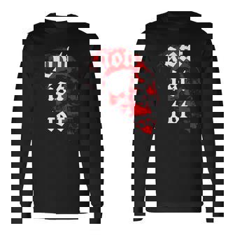 Gott Ist Tot Nietzsche Nihilistische Philosoph Langarmshirts - Geschenkecke