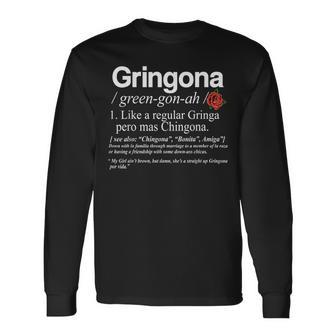 Gringona Definiton Small Black Long Sleeve T-Shirt - Thegiftio UK