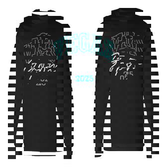 Groom Vegas Bachelor Party Group 2025 Married In Vegas Groom Long Sleeve T-Shirt - Monsterry