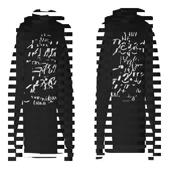 I Have Decided To Follow Jesus No Turning Back シャツ 洗礼 長袖Tシャツ - Kawaiitshirt