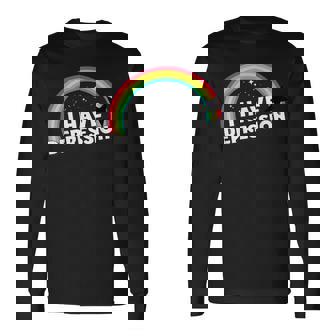 I Have Depression 面白いメンタルヘルスリマインダーギフト 長袖Tシャツ - Kawaiitshirt