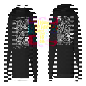 I Have No Idea What This Is 70S 80S 90年代 テーマ ヴィンテージ 長袖Tシャツ - Kawaiitshirt