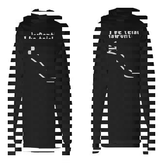 I Have Potential Energy Physics Joke 長袖Tシャツ - Kawaiitshirt