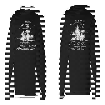 In My Heart Is A Christmas Xmas Tree Farm Vintage Clothing Long Sleeve T-Shirt - Thegiftio