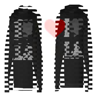 I Heart Laouvenir I Love Los Angeles T-shirt à manches longues - Cadeauxyz